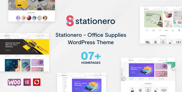 stationero office supplies wordpress theme